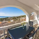 Lichtdurchflutetes Mit Tollem Meerblick, Waschmaschine - Hundefreundlich Appartement Klenovica